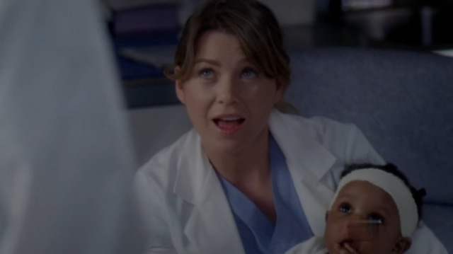 Meredith's Shock Face