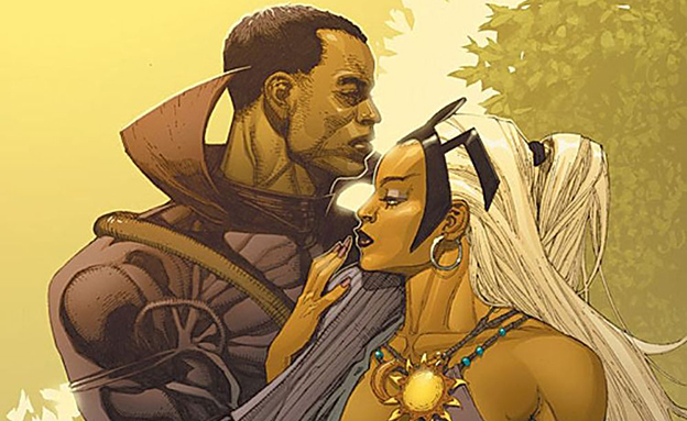 black-panther-and-storm-of-x-men