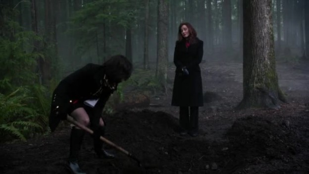 Besides when she's evil she gets to dig up shit.